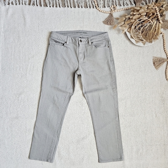 Michael Kors Low Rise Ankle Cropped Jeans Vintage 2000's No Distressing 4 - Picture 1 of 9
